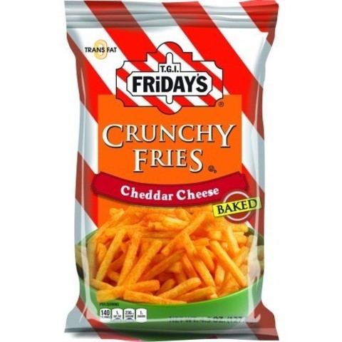TGI Friday's Crunchy fries Cheddar cheese с сыром чеддер 127 гр