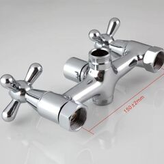 Смеситель для ванны, Frap, с кран-буксой, хром, F2225