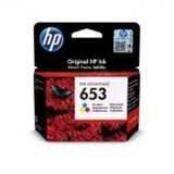 Картридж HP 653 струйный трёхцветный (200 стр)