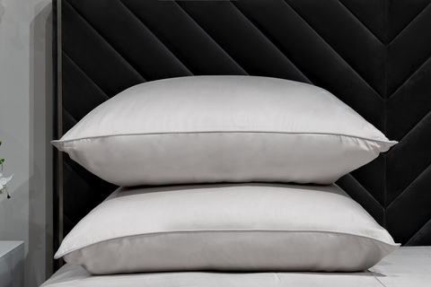 Наволочки 2шт 70x70 Garda Decor бамбук серые