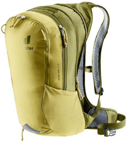 Картинка рюкзак велосипедный Deuter Race Air 14+3 Linden-Cactus - 6