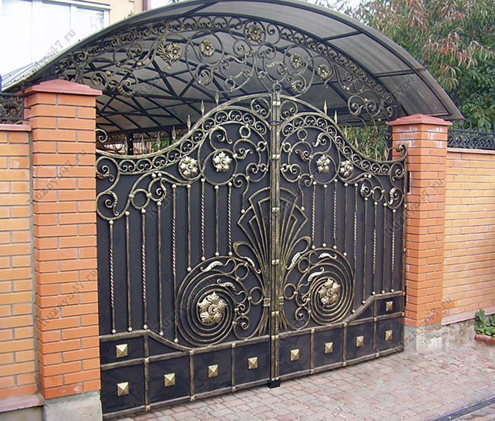 Красивые заборы и ворота