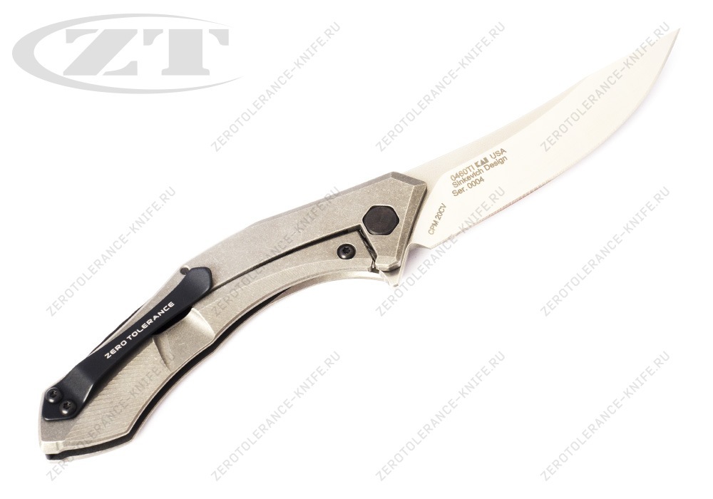 Нож Zero Tolerance 0460Ti First 4 Sinkevich - фотография 