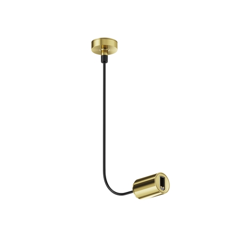 Комплектующие для систем освещения с токоведущими элементами Maytoni Accessories for tracks flarity TRA154C-SB1-BS