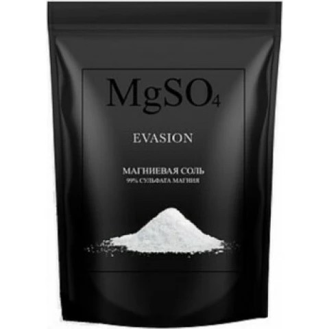 EVASION Магниевая соль для ванн MgSO4, 2 кг | MgSO4