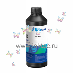 Чернила UV DTF Inktec SE2 черные в 1 л бутылке для картриджей EPSON Head Printer (EPSON i3200, DX7, 4720, XP600 Head).