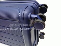 Чемодан полипропилен MIRONPAN Темно Синий (М+) 66х44х26(+3)см/3,4 кг/70л
