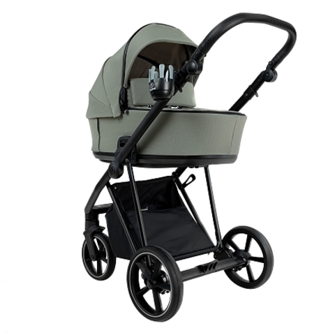 ROAN Коляска 2 в 1 Sol короб + прогулка Sage Green/Black