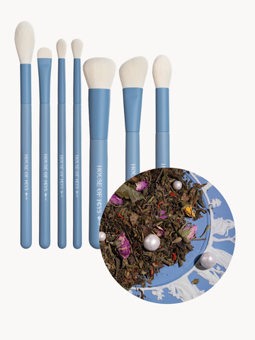 Набор из 7 кистей GRACEFUL BLUE & чай ВЕСЕННИЙ ПЕТЕРБУРГ