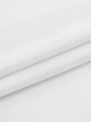 Ткань подкладочная Жаккард, шир. 145 см, 90 гр/м2, вискоза 45%, п/э 55%, белый