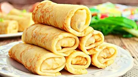 Блины с сытной начинкой