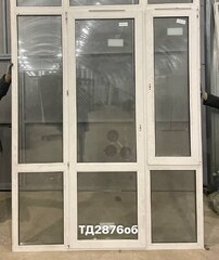 Дверь Пластиковая Б/У 237(в) х 183(ш) (Балконный блок)