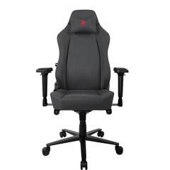 Компьютерное кресло (для геймеров) Arozzi Primo Woven Fabric - Black - Red logo (PRIMO-WF-BKRD)