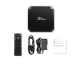 Смарт ТВ приставка X96 Mini 2/16 Гб, Amlogic S905W, ТВ бокс ,Андроид 11, 4К,Smart-TV Box.