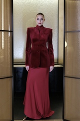 Жакет с шалькой