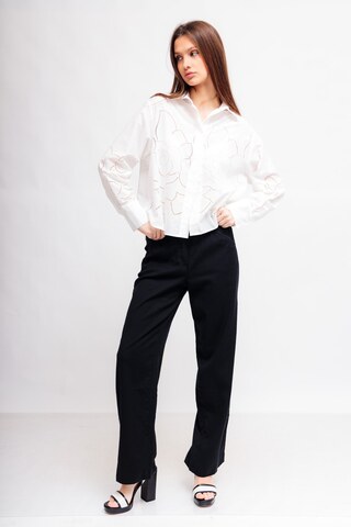 GARDEUR Брюки из хлопка и льна с эластаном