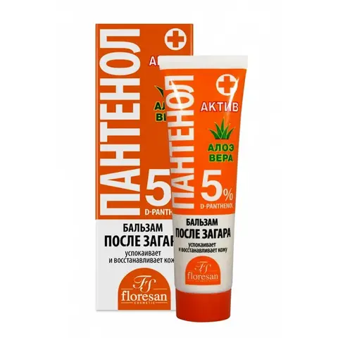 Флоресан ПАНТЕНОЛ Бальзам после загара АКТИВ, 100мл (Ф-313)