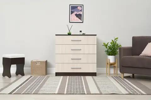 Комод с 4-мя ящиками 850 Фиеста венге / лоредо