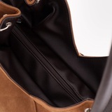 Сумка Саломея 101 эко-замша миндаль