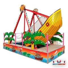 Качели корабль «Волна приключений», 12 мест, 5,75×3,3×3,8 м