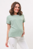 Футболка для беременных 13759 мята