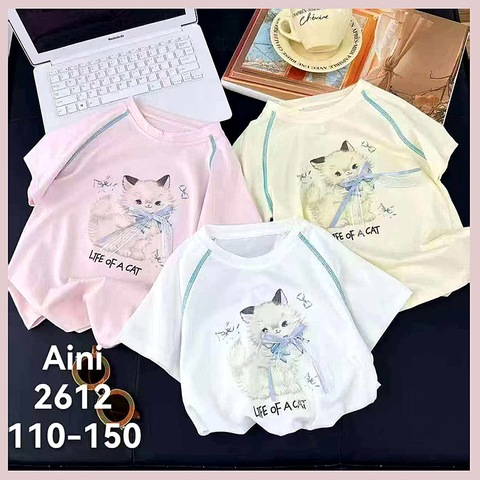 Футболка хлопок д (3-7) 260408-RT2043