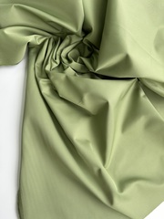 Плащовая смесовая ткань, цвет Зеленое яблоко