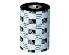 Zebra Wax Ribbon, 110mmx450m, 2300; Standard, 25mm core