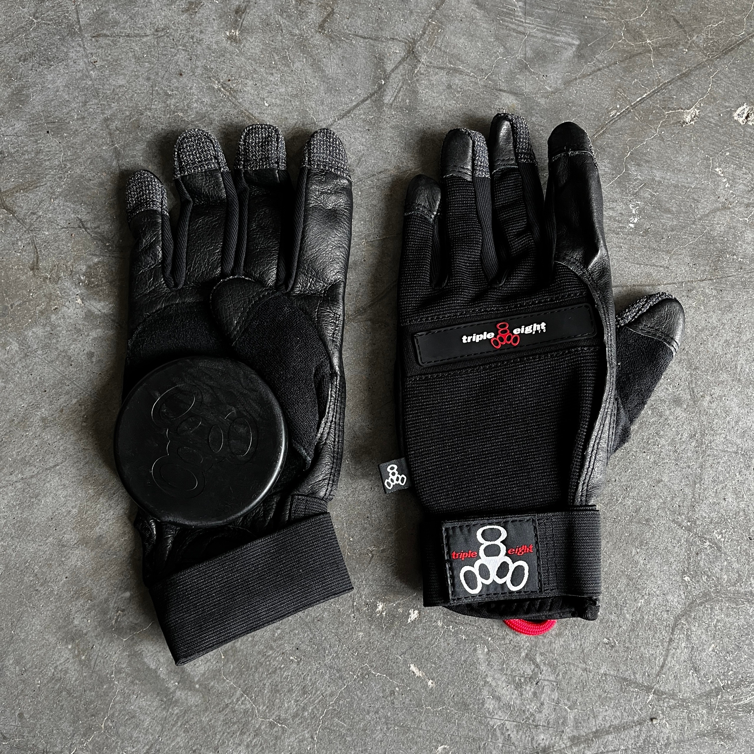 Перчатки Triple8 Slide Glove Black