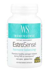 Natural Factors WomenSense, EstroSense, гормональный баланс, 60 вегетарианских капсул