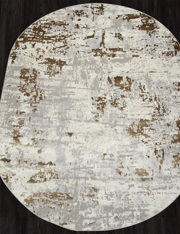 ковёр PALERMO (F284 BEIGE-GREEN) 1,6*2,3 м овал