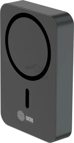 Мобильный аккумулятор Cactus CS-PBFSTA-10000_MAK 10000mAh 22.5W 4.5A USB-C беспров.зар. серый