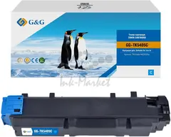 Совместимый лазерный картридж G&G GG-TK5405C (TK-5405 / TK-5405 C) для Kyocera TASKalfa MA3500ci, 10000 стр., голубой
