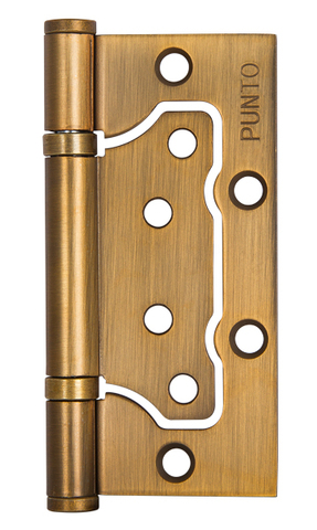 Петля универсальная Punto (Пунто) без врезки 200-2B 100x2,5 CF (кофе)
