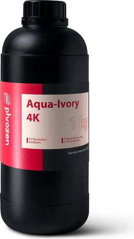 Фотополимерная смола Phrozen Aqua Ivory 4K, слоновая кость, 1 кг.