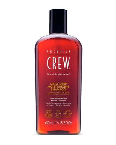 American Crew Daily Deep Moisturizing Shampoo - Шампунь для ежедневного ухода за нормальными и сухими волосами