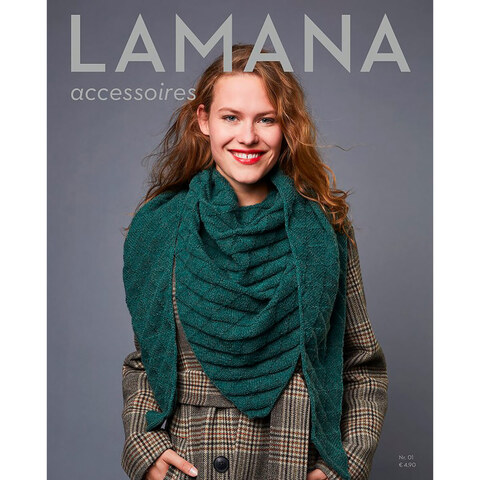 Журнал "LAMANA accessoires" № 01, 14 моделей,на немецком языке, с переводом на русский язык(вкладыш)