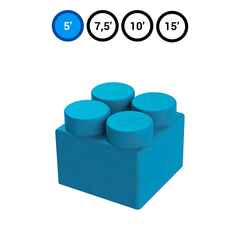Элемент голубой для GigaBloks Outdoor