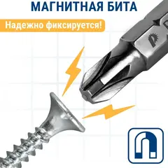 Бита отверточная ПРАКТИКА 