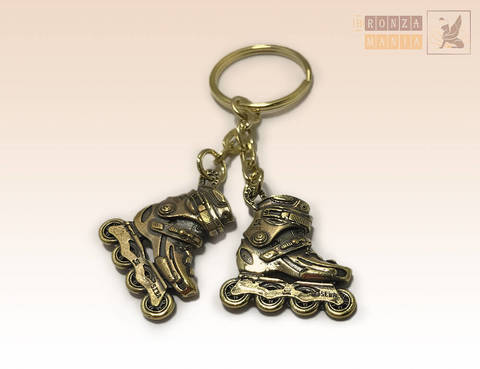 брелок Коньки роликовые - Ролики большие