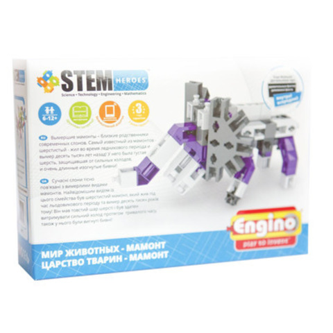 Конструктор"STEM HEROES. Мир животных: Мамонт"