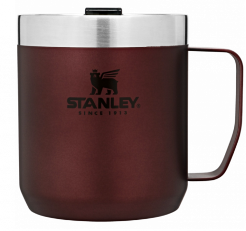 Картинка термокружка Stanley classic mug 0.35l бордовый - 1