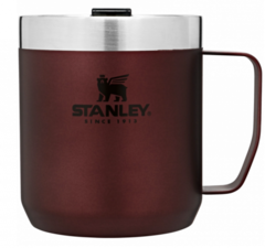 Термокружка с ручкой Stanley Classic 0.35L Бордовая