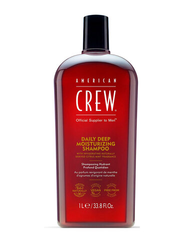 American Crew Daily Deep Moisturizing Shampoo - Шампунь для ежедневного ухода за нормальными и сухими волосами