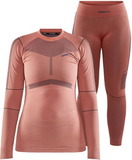 Комплект термобелья Craft Active Intensity коралловый-синий женский