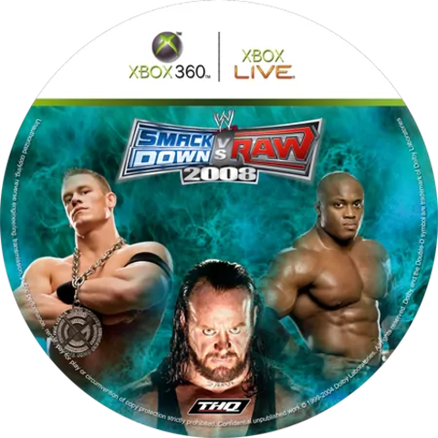 WWE SmackDown vs RAW 2008 [Xbox 360]