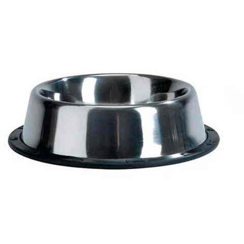 Homepet Anti Skid миска для домашних животных металлическая на резинке 900 мл