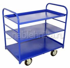 Тележка многоярусная с двумя ручками ТЯ 2 (600х900) без колес