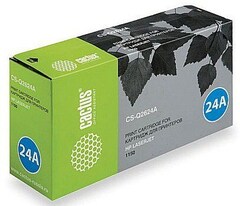 Картридж лазерный Cactus CS-Q2624A Q2624A черный (2500стр.) для HP LJ 1150
