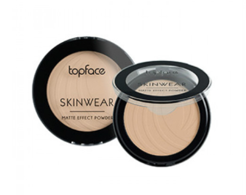 Topface Пудра матовая Skinwear Matte Effect тон 04, песочный - РТ265 (10 г)